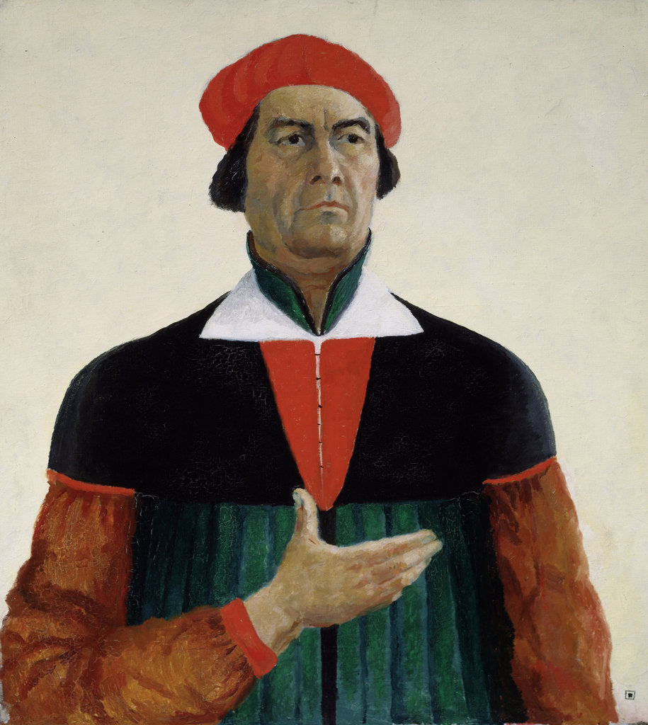 Self-portrait, 1933 by Kasimir Severinovich Malevich