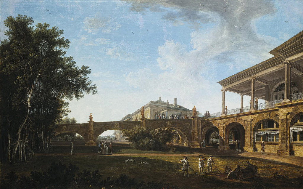 Detail of Ramp of the Cameron Gallery in the Park in Tsarskoye Selo, 1794 by Vasily Petrovich Petrov