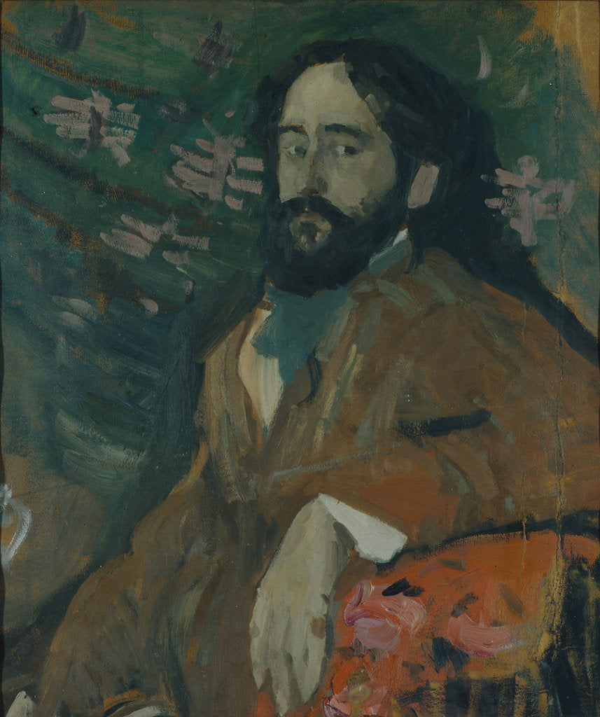 Detail of Portrait of the painter Nikolay Milioti, 1908 by Nikolai Nikolayevich Sapunov