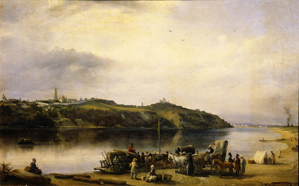 Kiev, 1839 by Vasili Ivanovich Shternberg