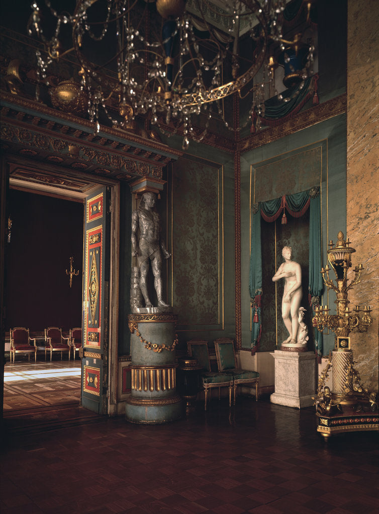 Detail of The Blue Hall of the Ostankino palace in Moscow, 1796 by Ivan Yegorovich Starov