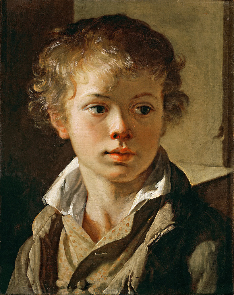 Detail of Portrait of the Artists Son, ca 1818 by Vasili Andreyevich Tropinin