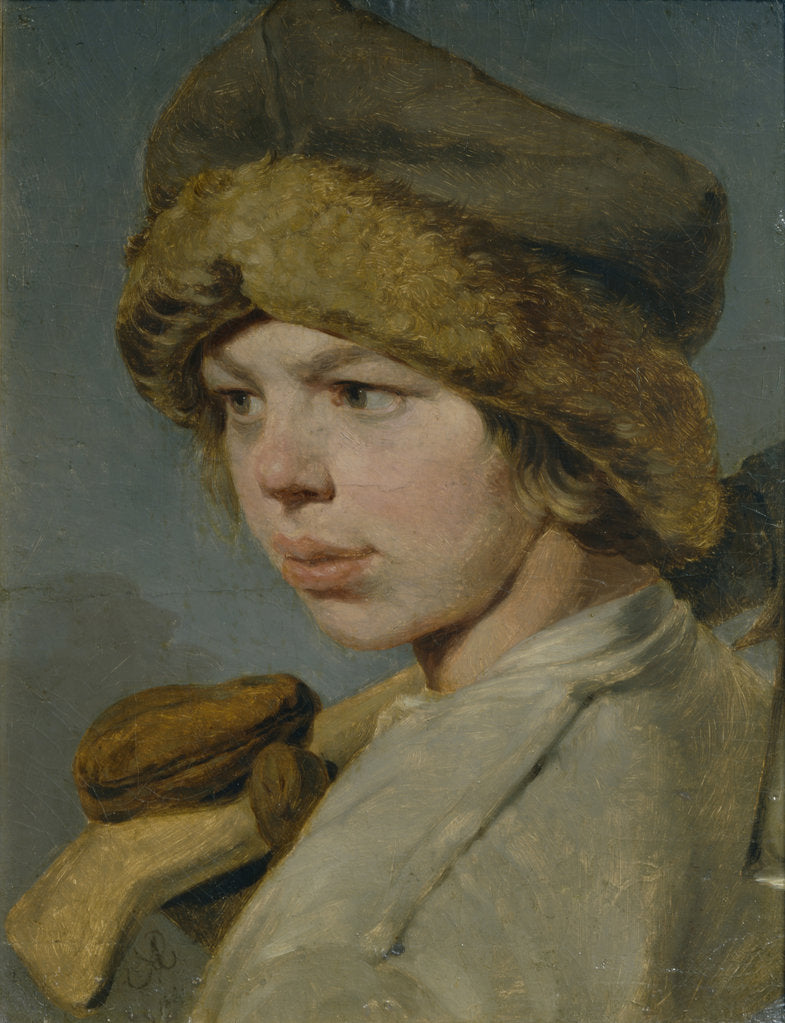 Detail of Zakharka, 1825 by Alexei Gavrilovich Venetsianov