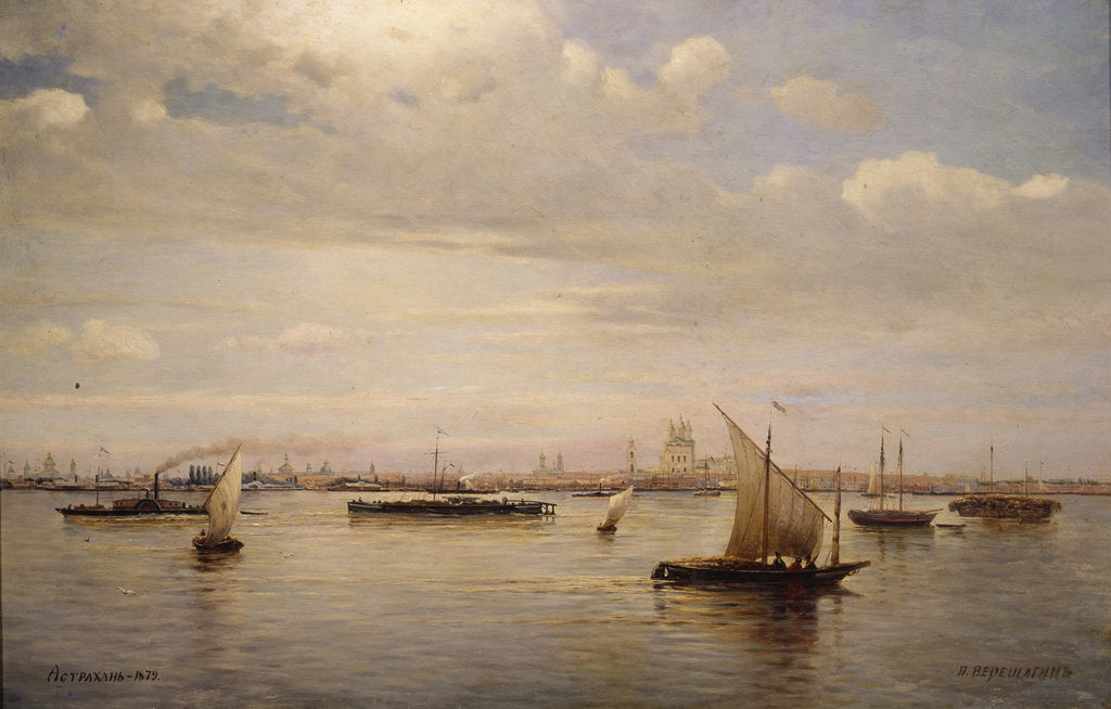 Detail of Astrakhan, 1879 by Pyotr Petrovich Vereshchagin