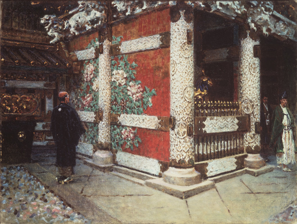 Detail of The Shinto Shrine at Nikko, 1903 by Vasili Vasilyevich Vereshchagin