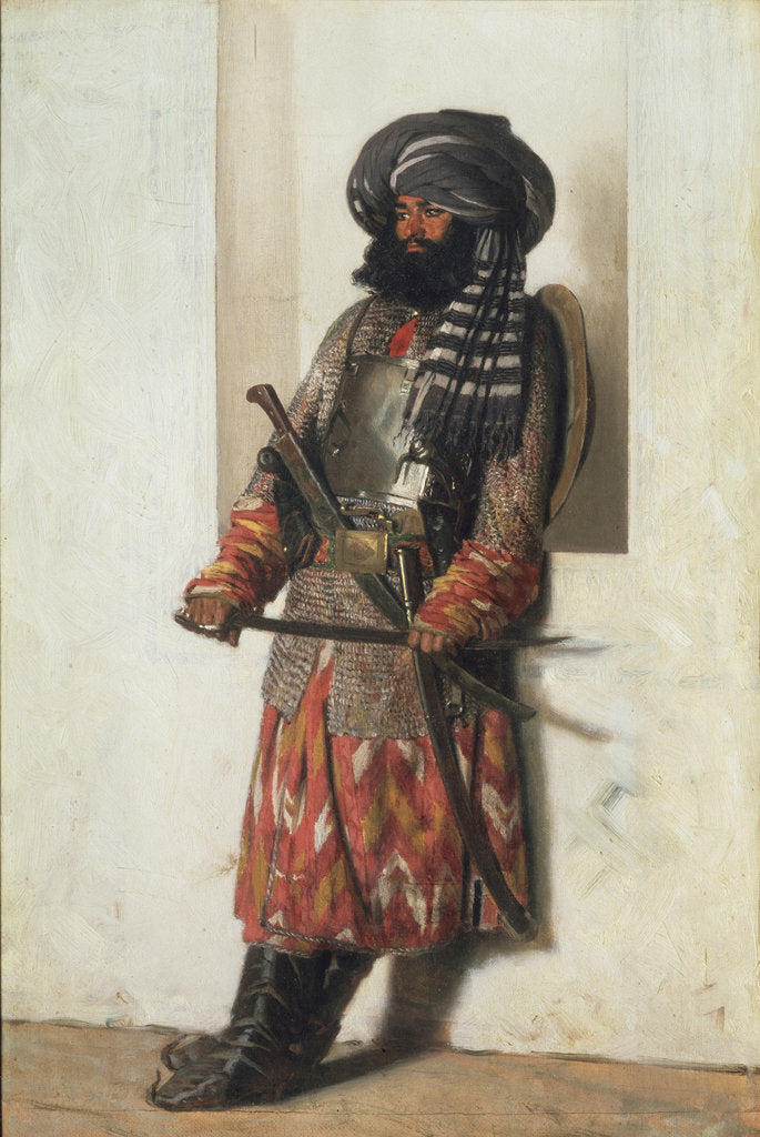 Detail of An Afghan, 1870 by Vasili Vasilyevich Vereshchagin