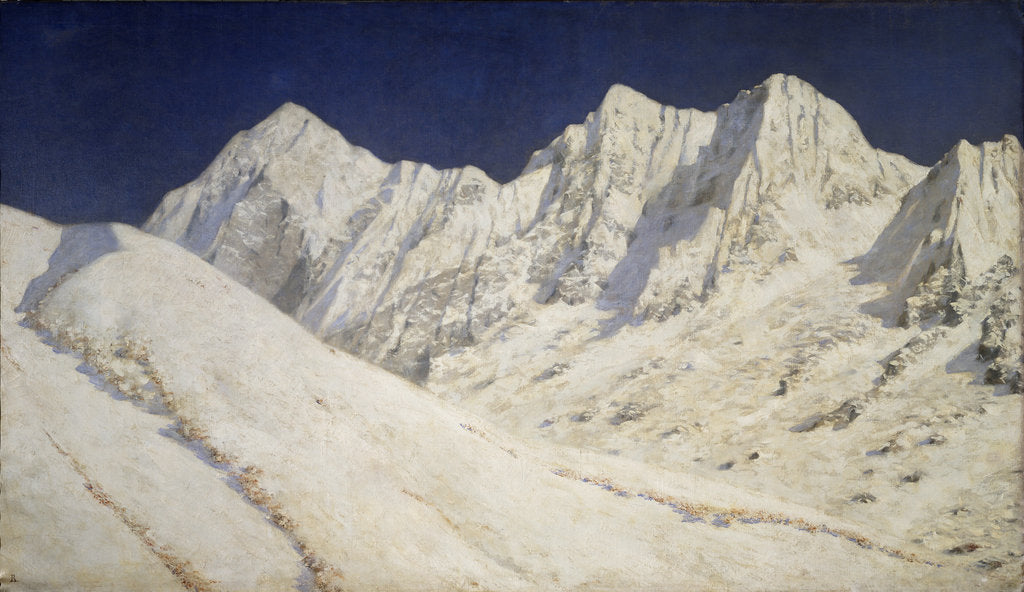 Detail of India. Snow on the Himalayas, 1874-1876 by Vasili Vasilyevich Vereshchagin