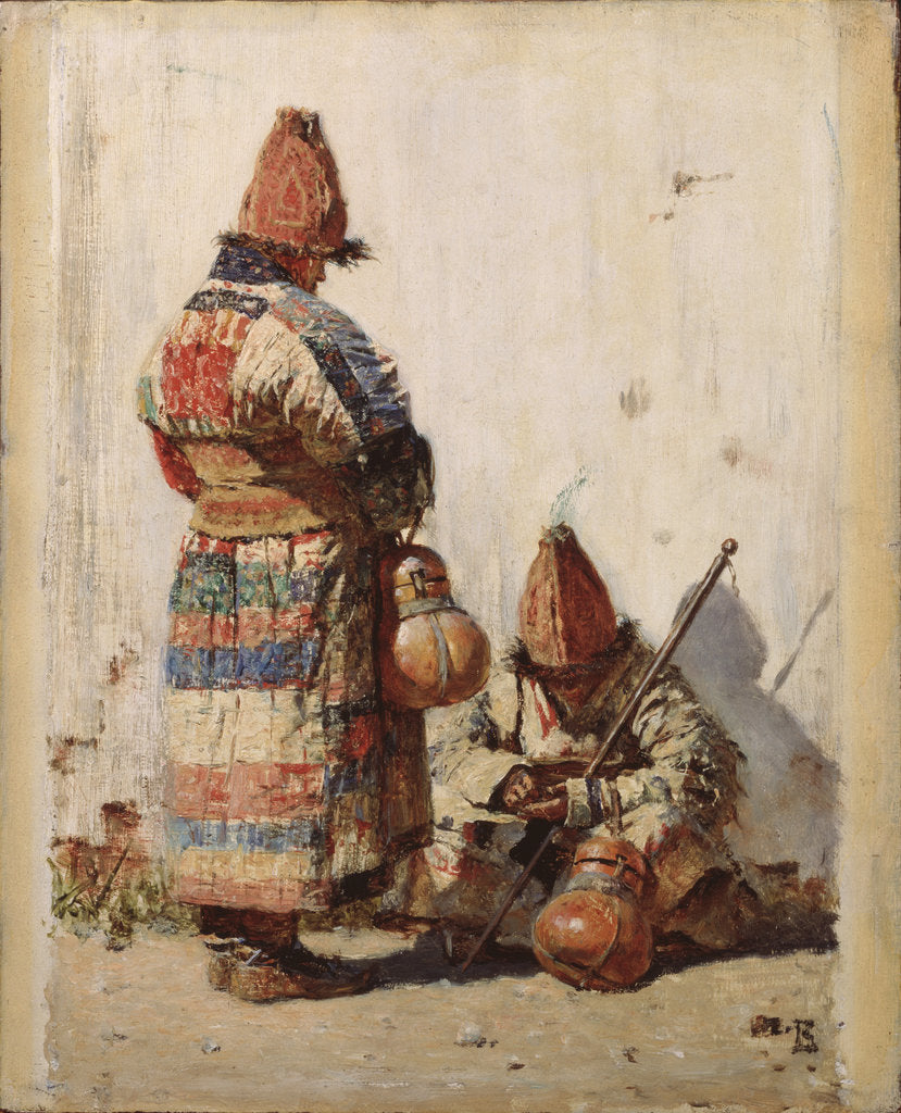 Detail of In Turkestan, 1870s by Vasili Vasilyevich Vereshchagin