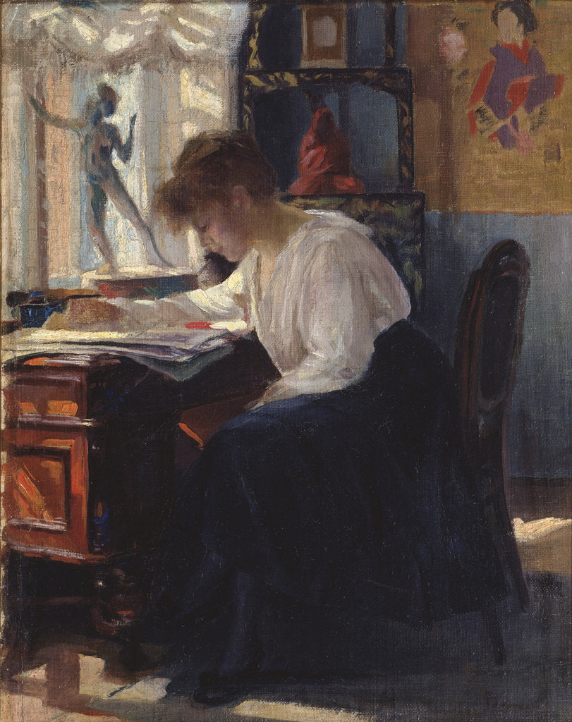 Detail of In a study by Sergei Arsenyevich Vinogradov