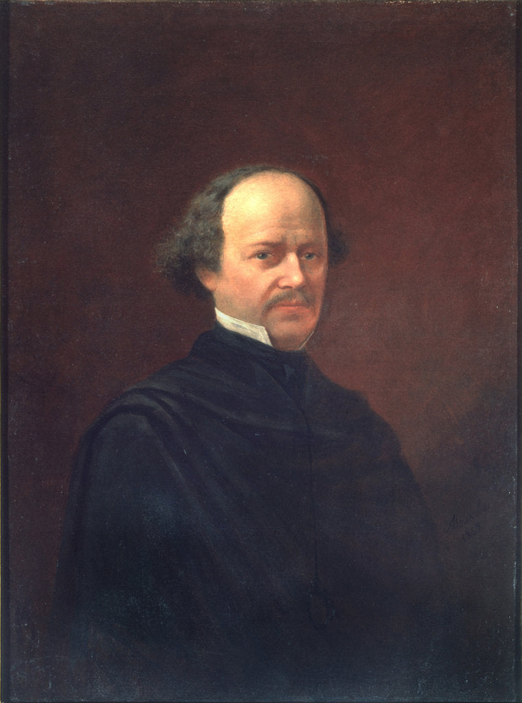 Detail of Portrait of the composer Alexander Dargomyzhsky, 1869 by Adrian Markovich Volkov