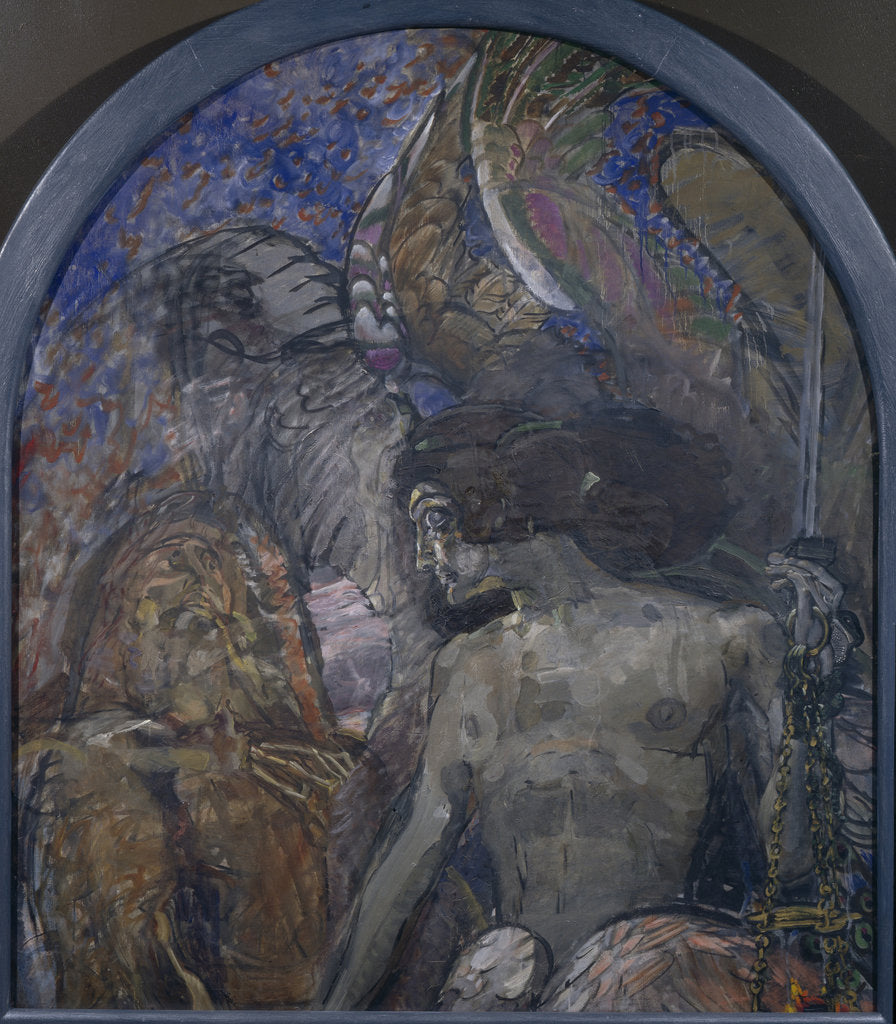 Detail of Prophet, 1898 by Mikhail Alexandrovich Vrubel