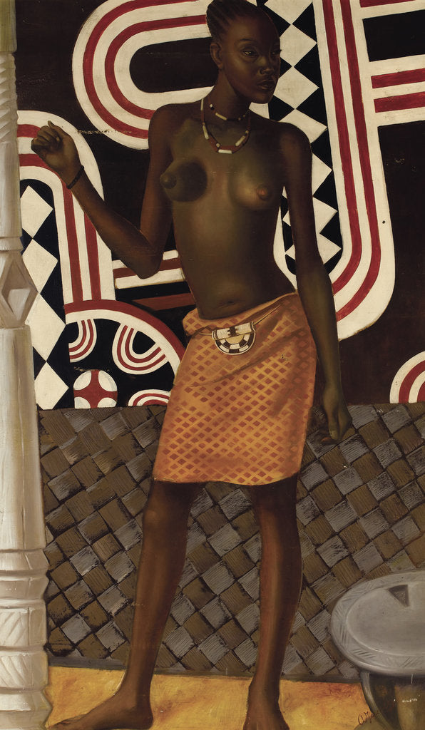 Detail of Africa by Alexander Yevgenyevich Yakovlev