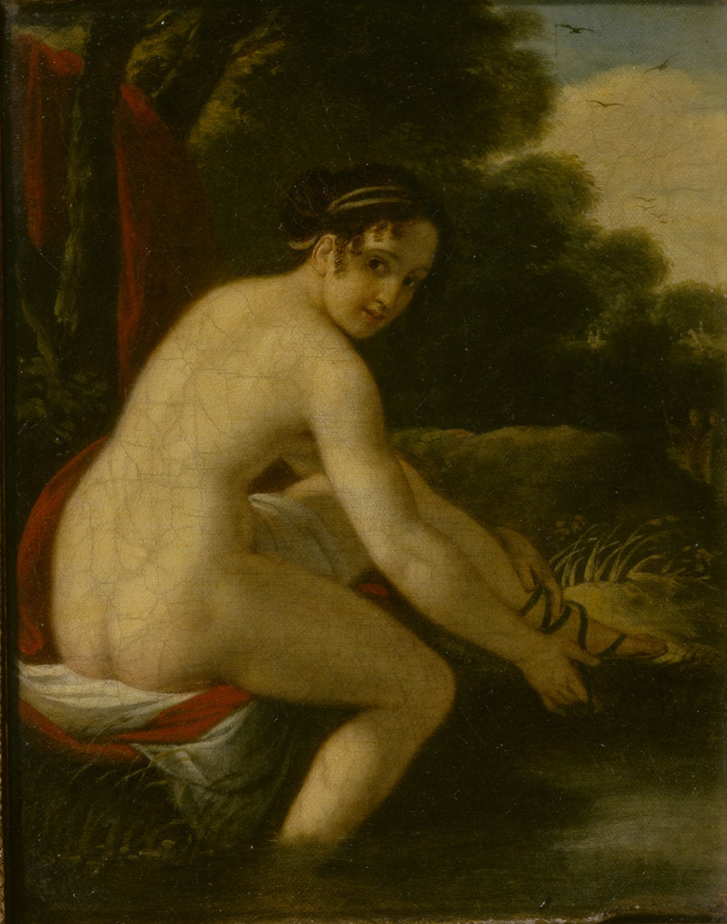 Detail of Susanna at her Bath, 1813 by Alexei Yegorovich Yegorov