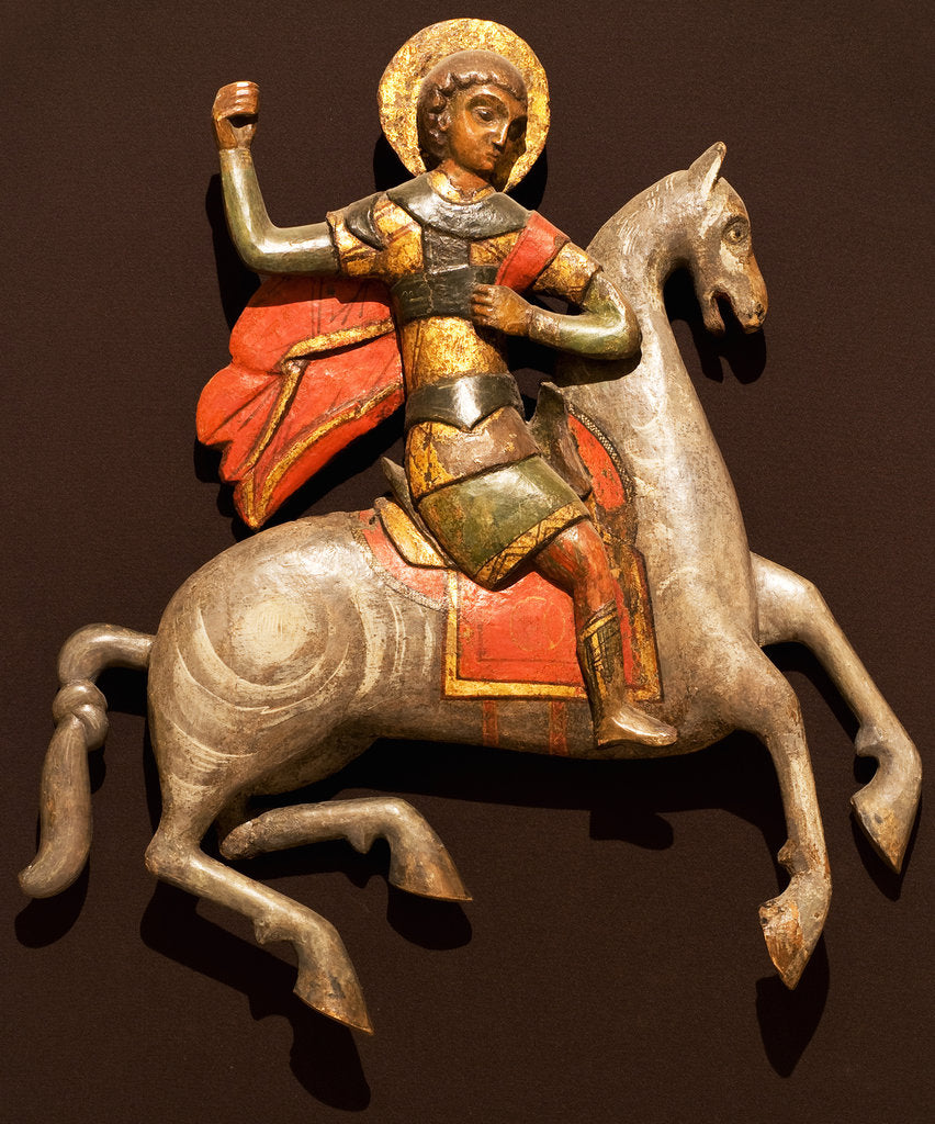 Detail of Saint George and the Dragon, Second half of the16th cen by Ancient Russian Art