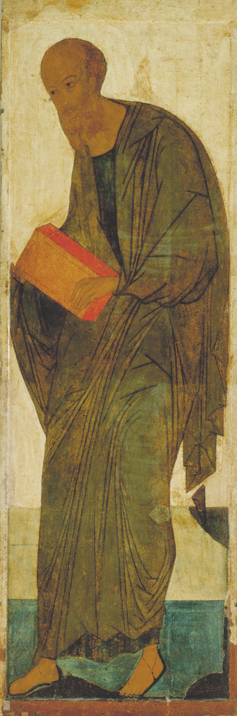 Detail of The Apostle Paul by Andrei Rublev