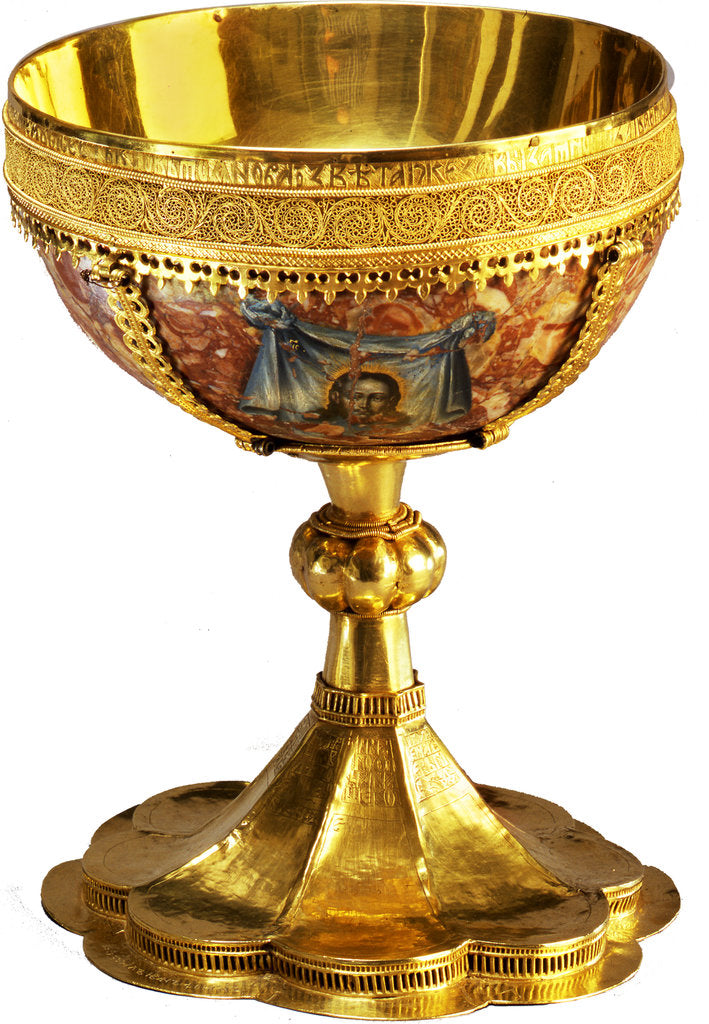 Detail of Chalice (Donation to the Trinity Sergius Monastery by Vasily II, Grand Prince of Moscow (Vasily the Blind), 1439 by Ivan Fomin