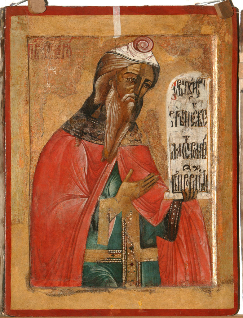 Detail of The Prophet Aaron, 1645 by Terenty Fomin