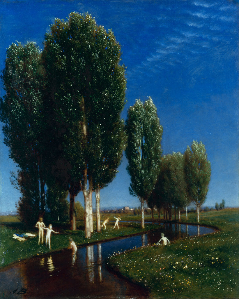 Detail of Summer Day, 1881 by Arnold Böcklin