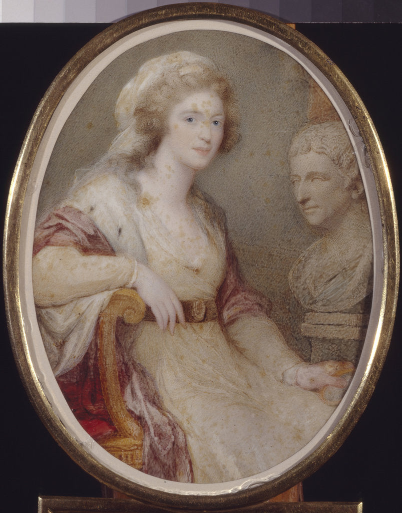 Detail of Portrait of Princess Catherine Baryatinskaya by Angelika Kauffmann