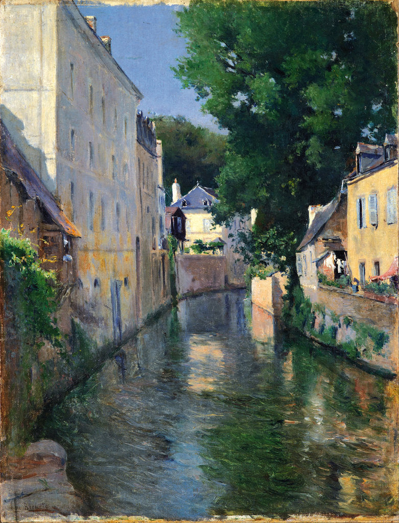 Detail of The River Isole (Quimperlé), 1901 by Aureliano de Beruete y Moret