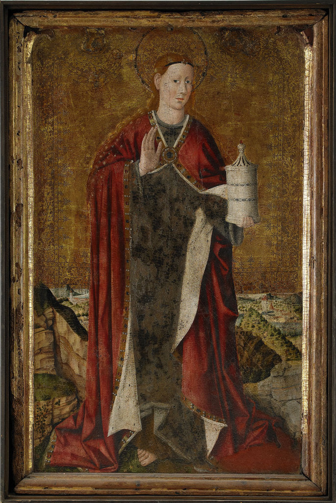 Detail of Saint Mary Magdalene, c. 1450 by (Jaume Baco) Jacomart