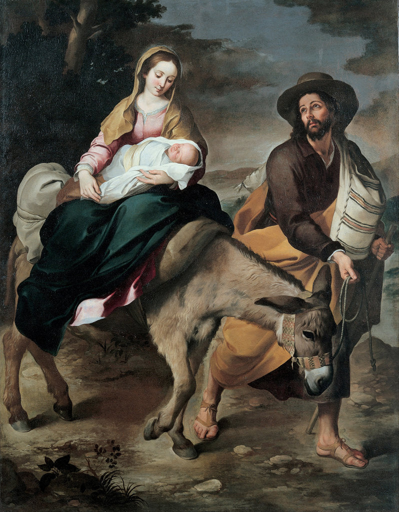Detail of The Flight into Egypt, Between 1645 and 1649 by Bartolomé Estebàn Murillo
