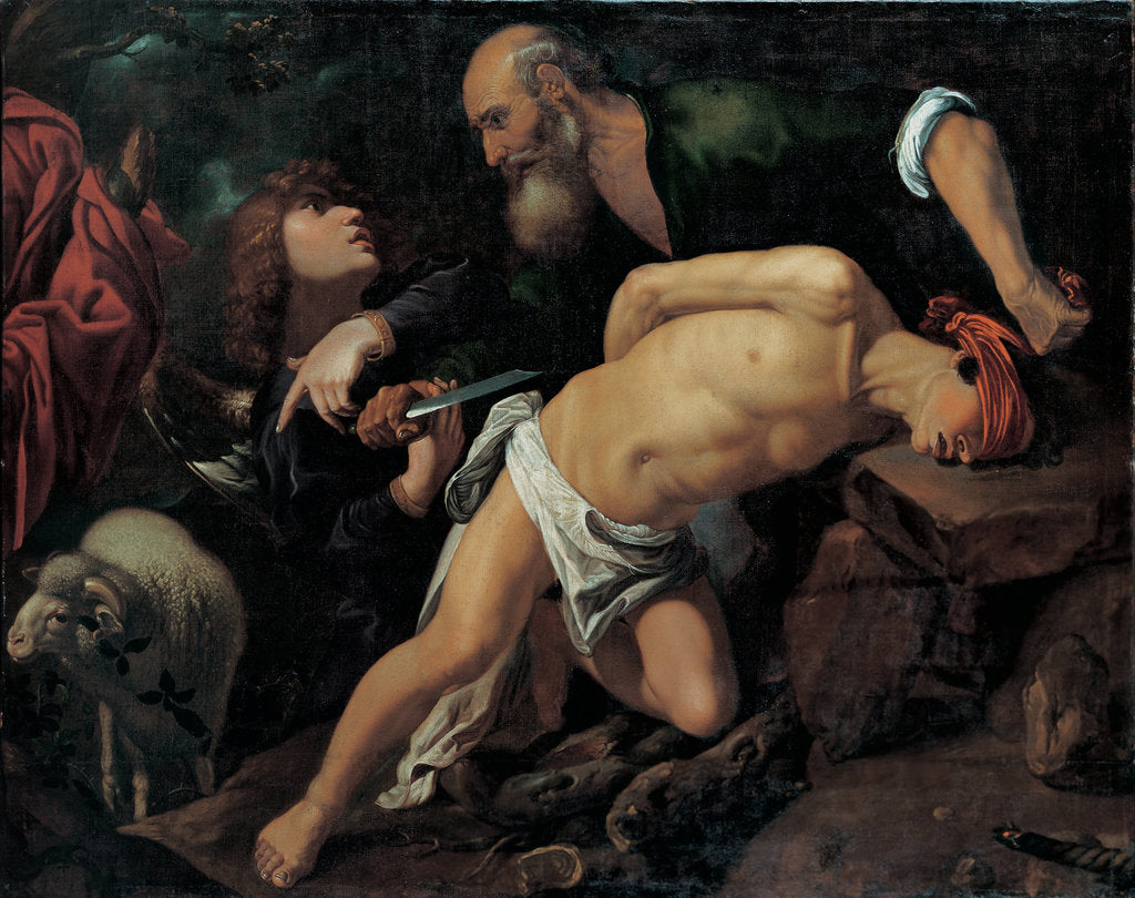 Detail of The Sacrifice of Isaac, c. 1615 by Pedro Orrente