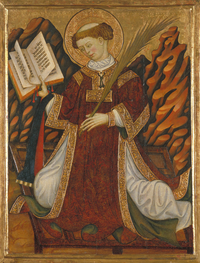 Saint Lawrence, ca 1430 by Bonanat Zaortiga