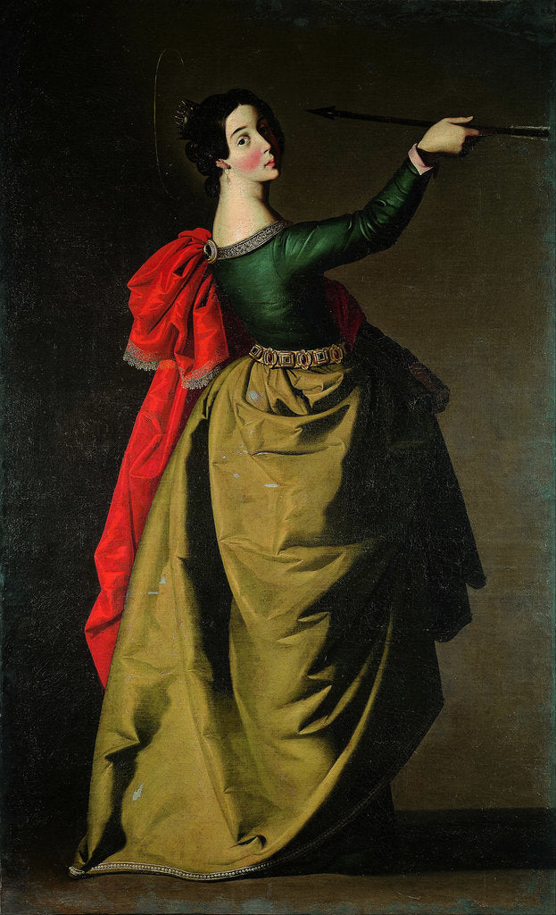 Detail of Saint Ursula, 1635-1640 by Francisco de Zurbarán