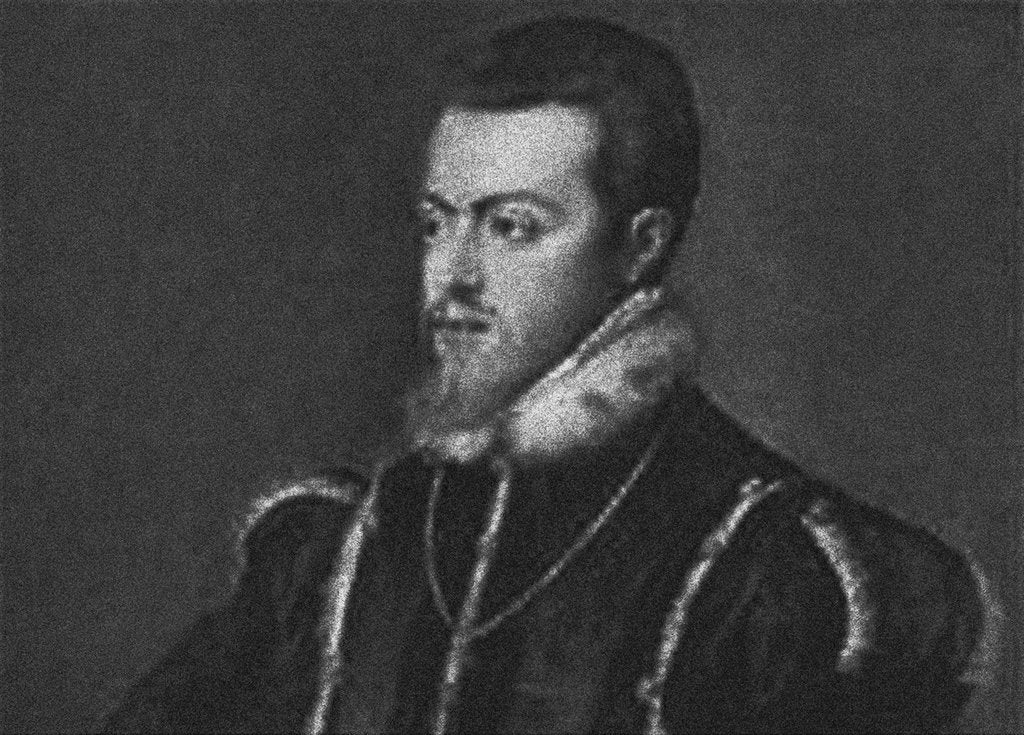 Detail of Composer Antonio de Cabezón by Anonymous