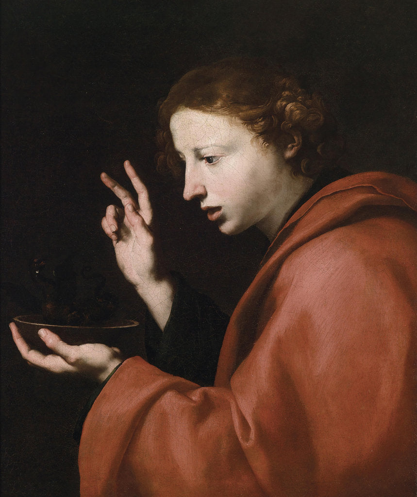 Detail of Saint John the Evangelist by José de Ribera
