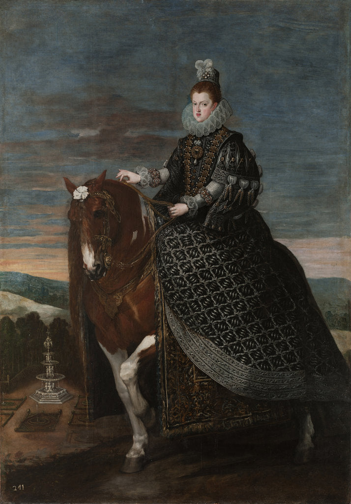 Detail of Equestrian Portrait of Margarita of Austria (1584?1611), Between 1630 and 1635 by Diego Velàzquez