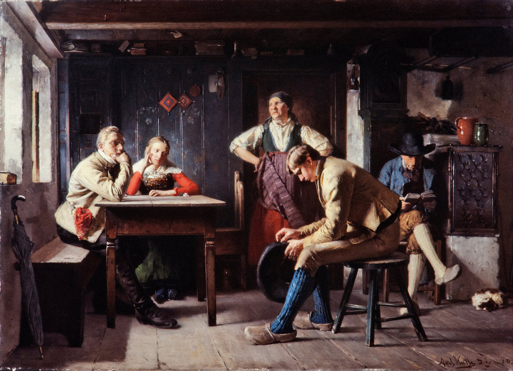 Detail of Proposal (The Rivals) by Axel Kulle