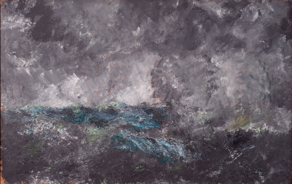 Detail of The Flying Dutchman, 1892 by August Strindberg