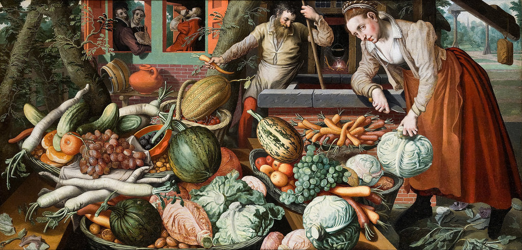 Detail of Market Scene, 1569 by Pieter Aertsen