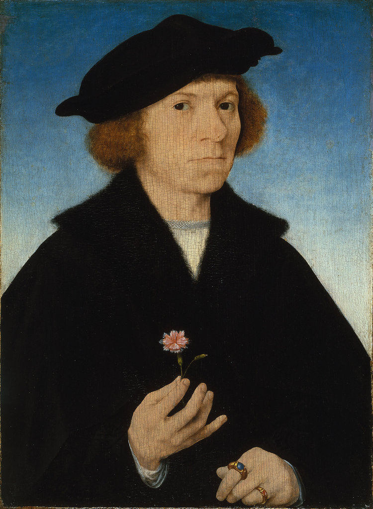 Detail of Self-Portrait, c. 1519 by Joos van Cleve
