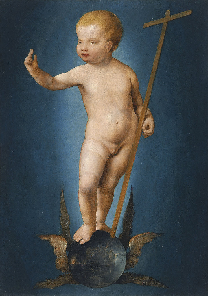 Detail of The Infant Christ on the Orb of the World, ca 1530 by Joos van Cleve
