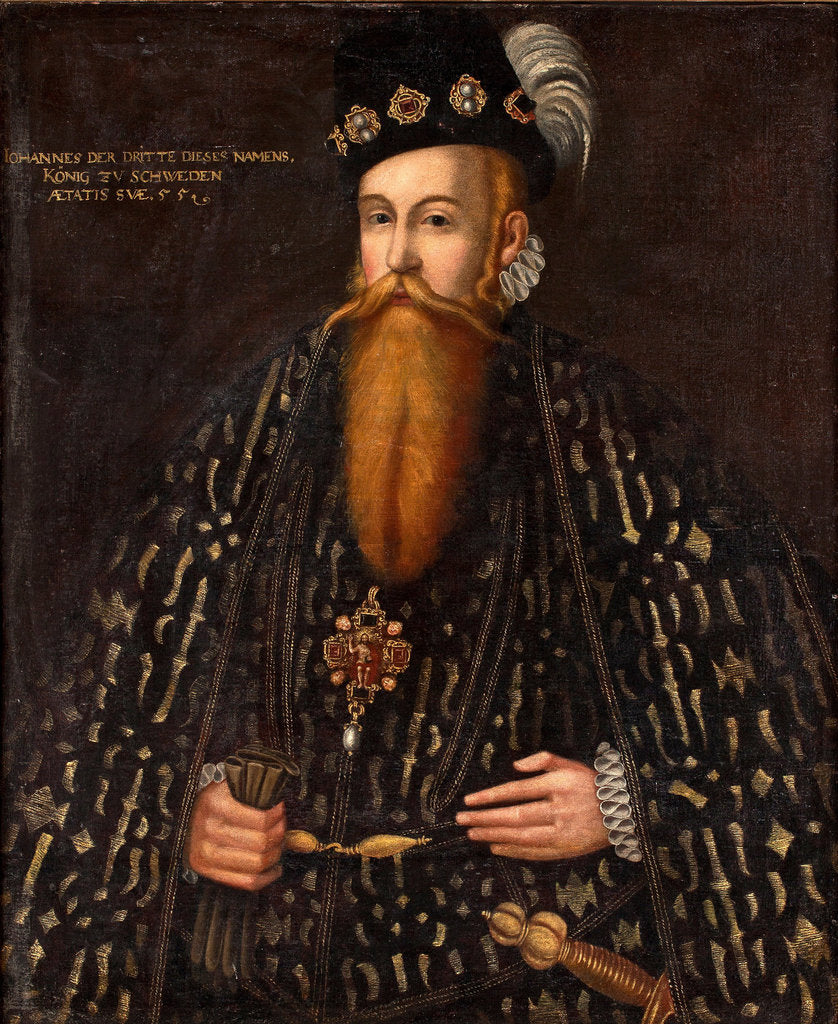 Detail of King John III of Sweden by Johan Baptista van Uther