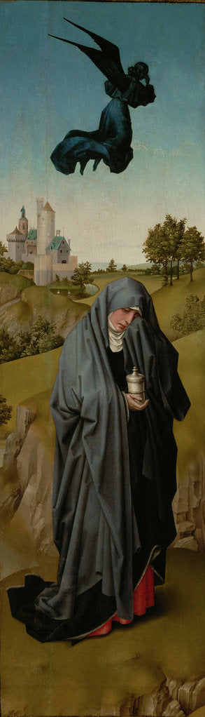 Detail of Saint Mary Magdalene (The Crucifixion Triptych), c. 1440 by Rogier van der Weyden