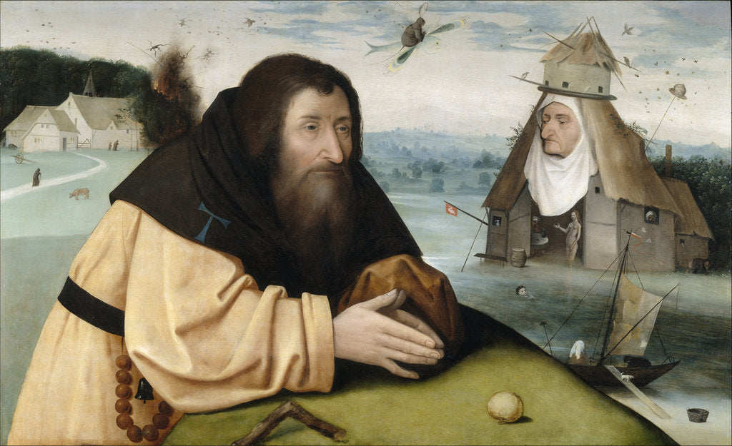 Detail of The Temptation of Saint Anthony, Between 1500 and 1510 by Hieronymus Bosch