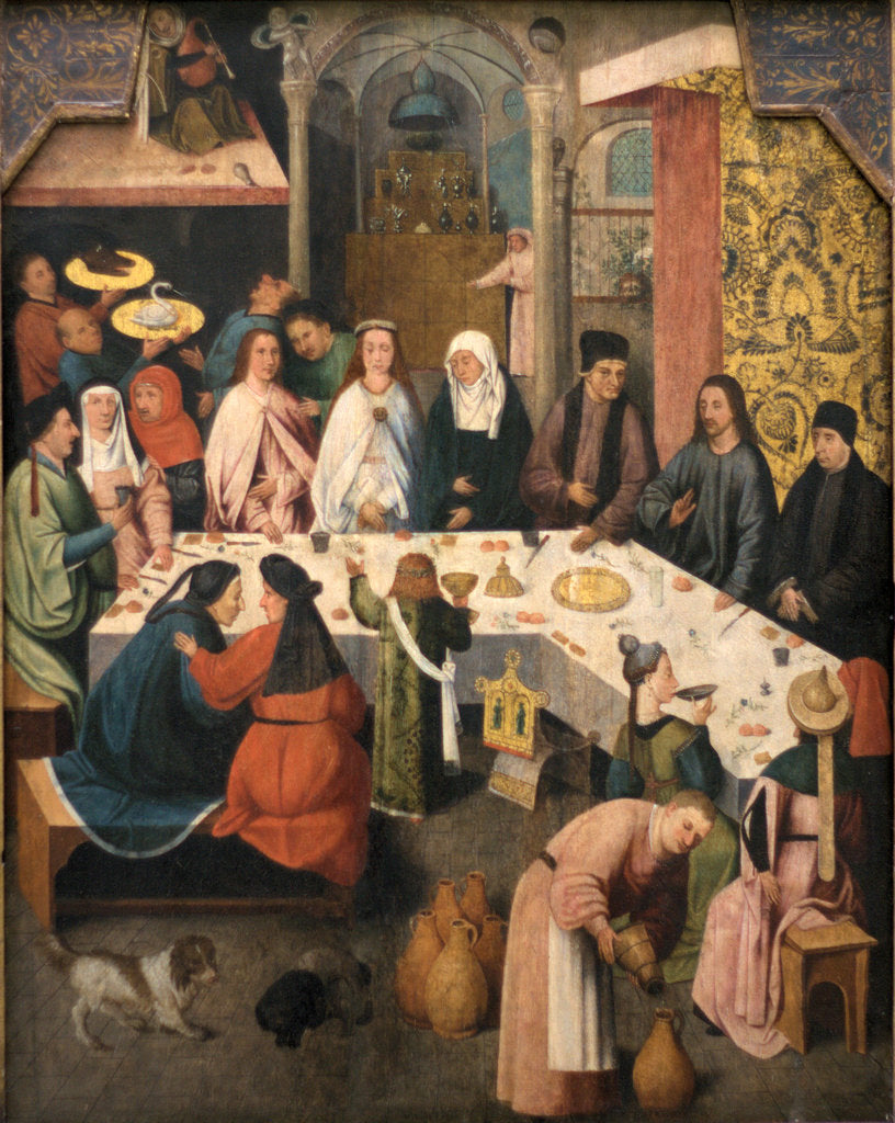 Detail of The Marriage Feast At Cana, ca 1550-1565 by Hieronymus Bosch