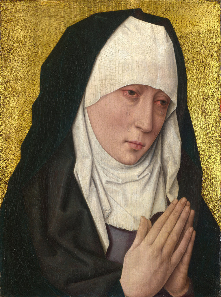 Detail of Mater Dolorosa, ca 1470-1475 by Dirk Bouts