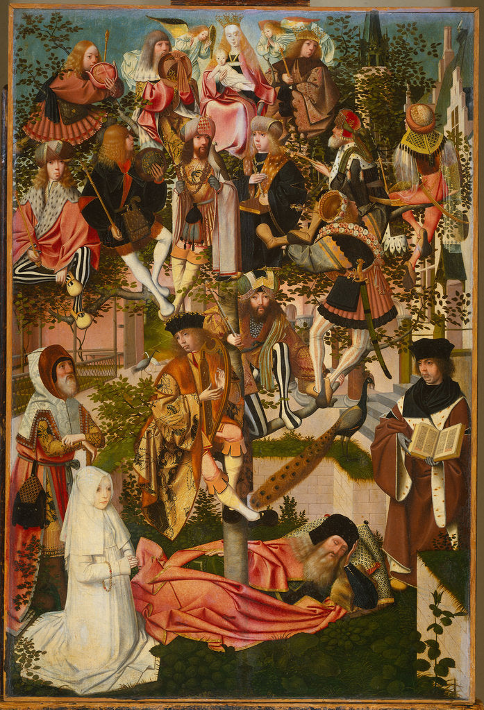 Detail of The Tree of Jesse, c. 1495 by Jans Geertgen tot Sint