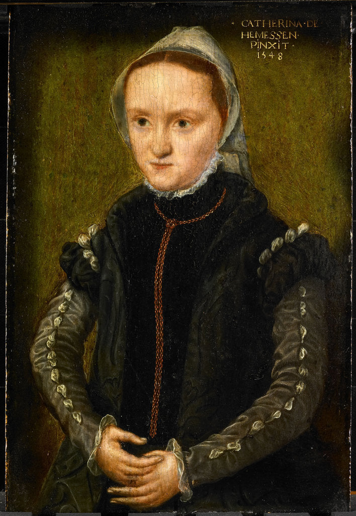 Detail of Self-Portrait, 1548 by Catharina van Hemessen