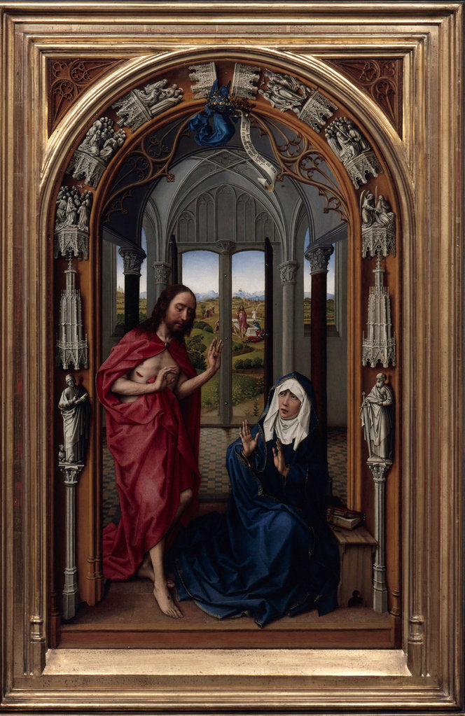 Detail of The Altar of Our Lady (Miraflores Altar), c. 1440 by Rogier van der Weyden