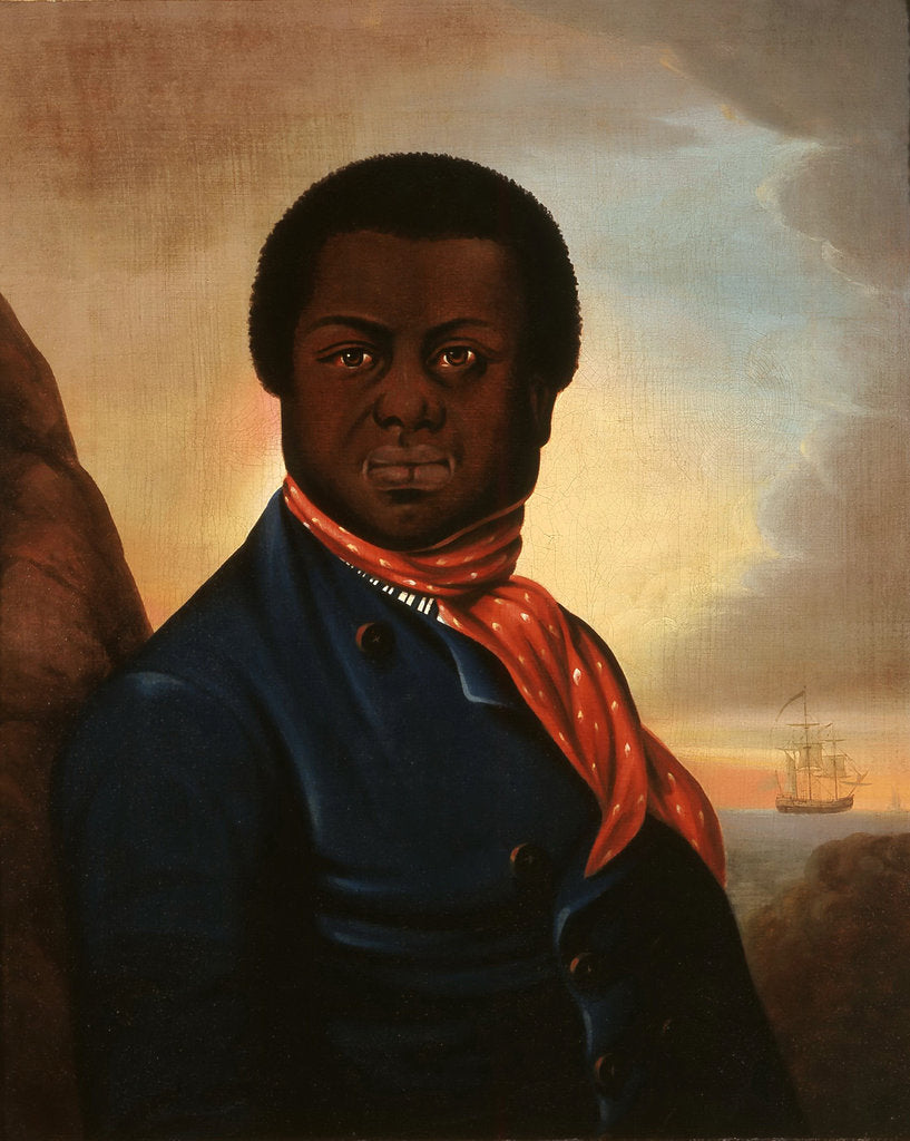 Detail of Portrait of a Black Sailor (Paul Cuffe?), c. 1880 by Anonymous