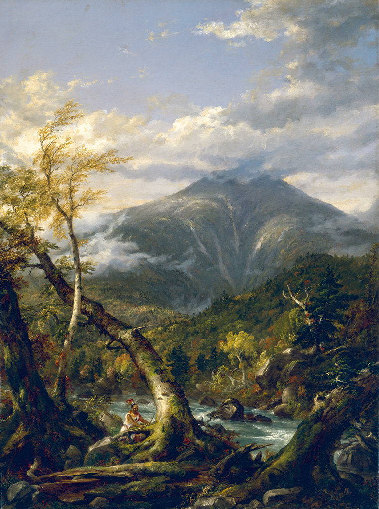 Detail of Indian Pass, 1847 by Thomas Cole