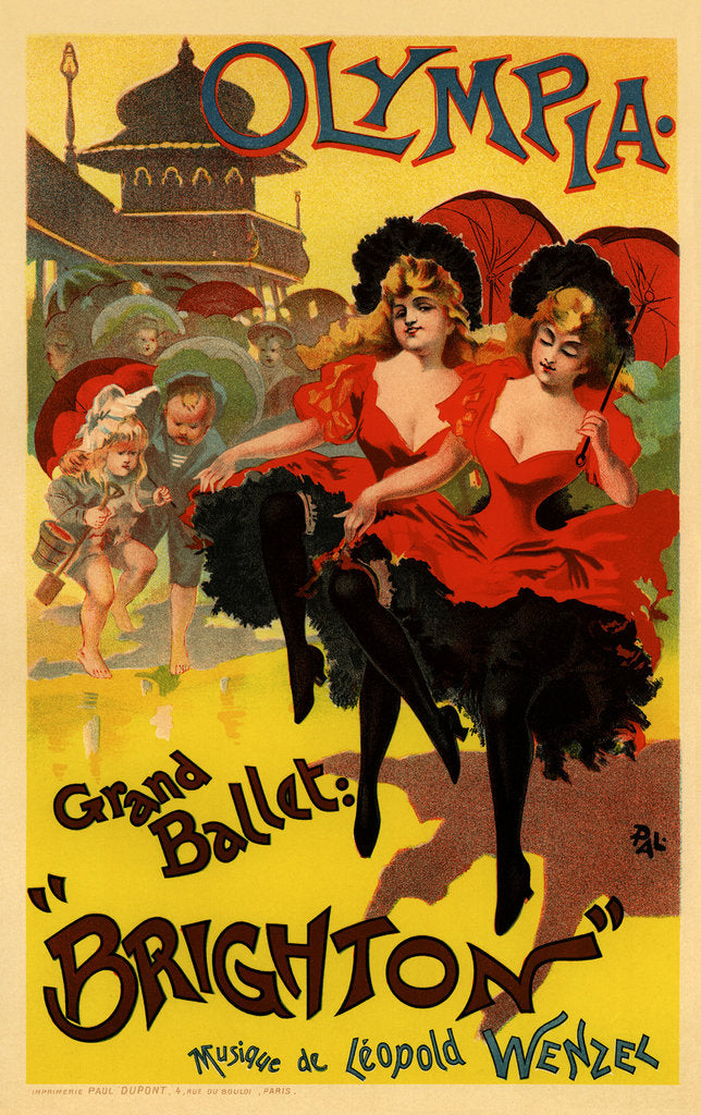 Detail of Olympia (Poster), c. 1900 by Pal