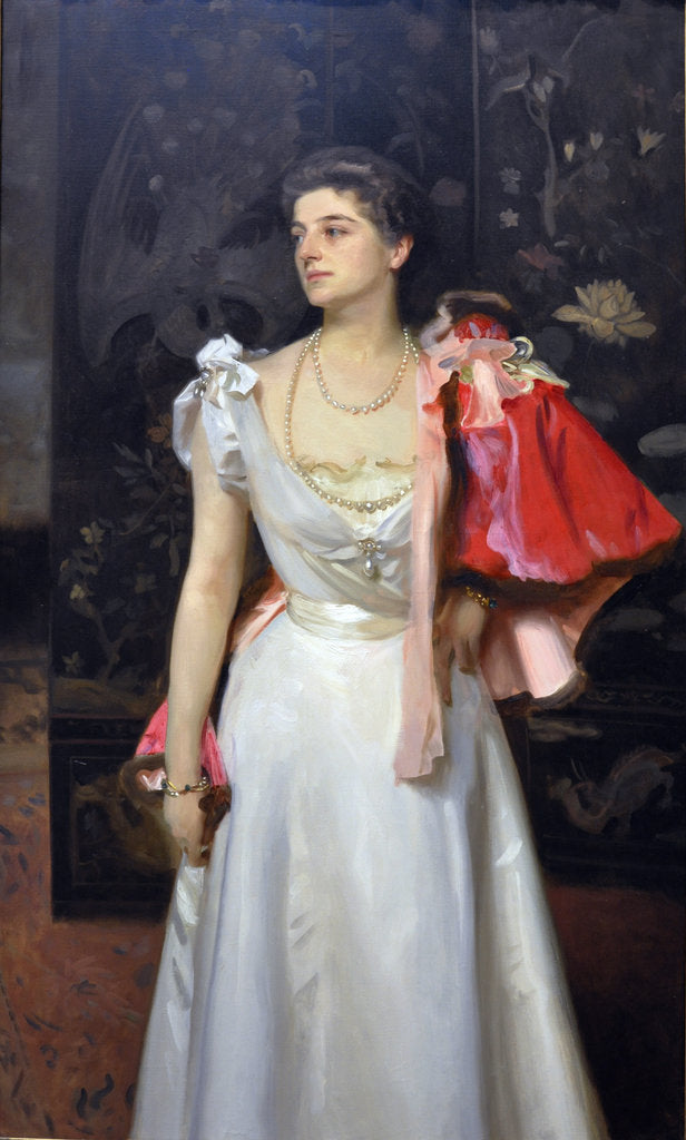 Detail of Portrait of Princess Sophie Illarionovna Demidoff, née Vorontsova-Dashkova, 1895-1897 by John Singer Sargent