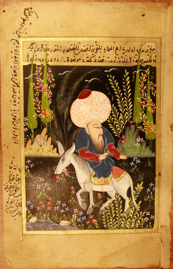 Detail of Nasreddin Hodja by Anonymous